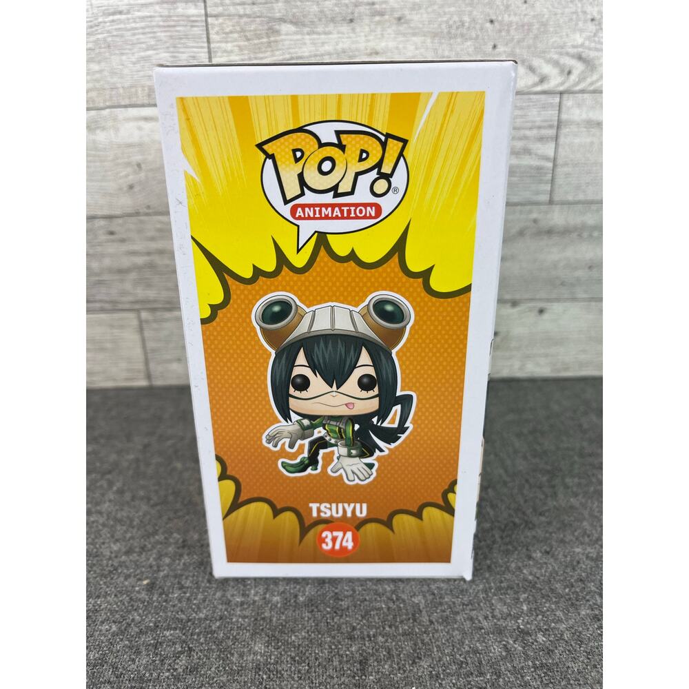 FUNKO POP HERO Tsuyu Asui Froppy #374 My Hero Academia Green Frog Vinyl Figure - Picture 7 of 8